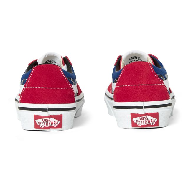 Baskets Lacets Sk8-Low Flammes | Red