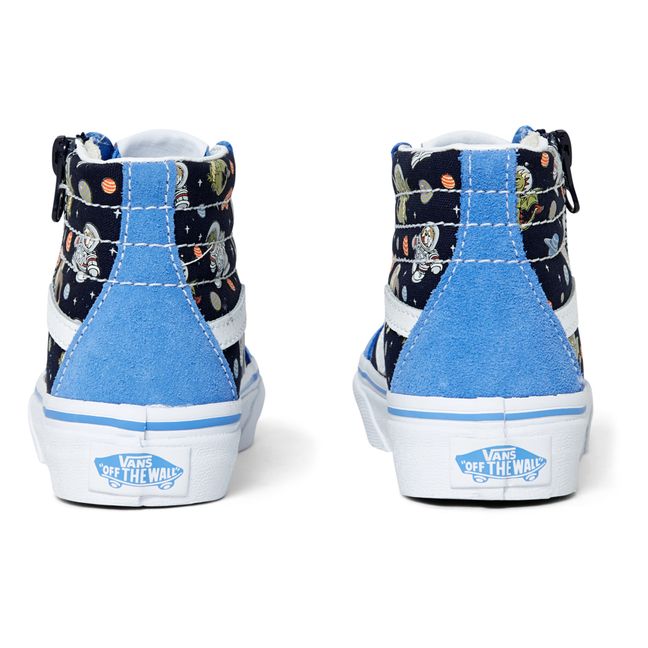 SK8-Hi High-Top Zip Astronaut Sneakers | Azul