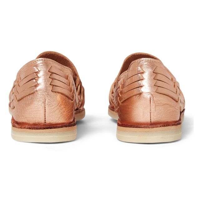 Sandales Ibarra | Or rose