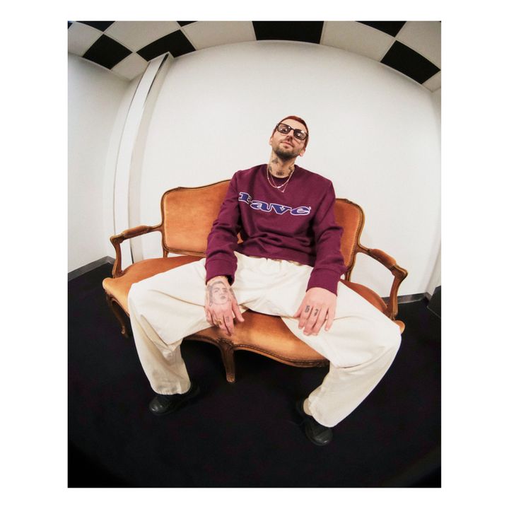 Hardware Logo Sweater | Ciruela- Imagen del producto n°3