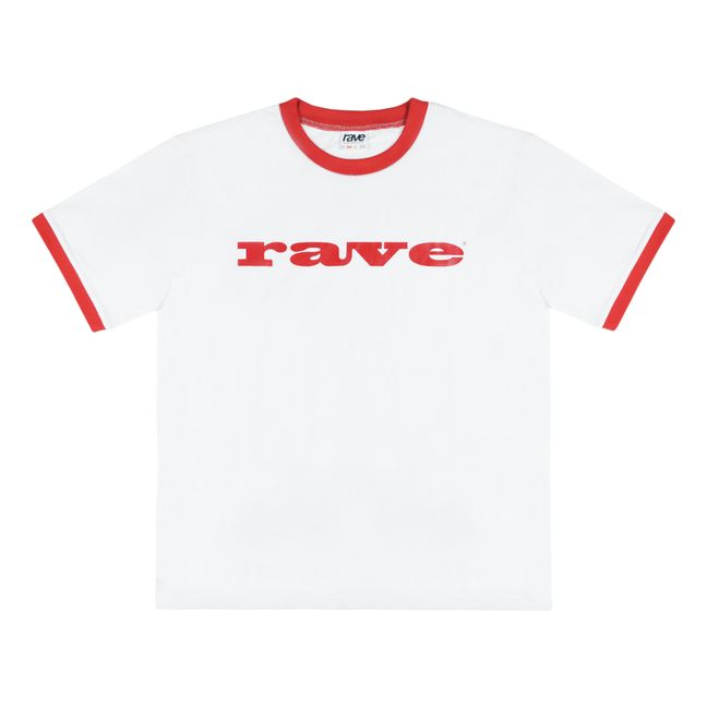 T-shirt Hardware Logo Ringer | Rot