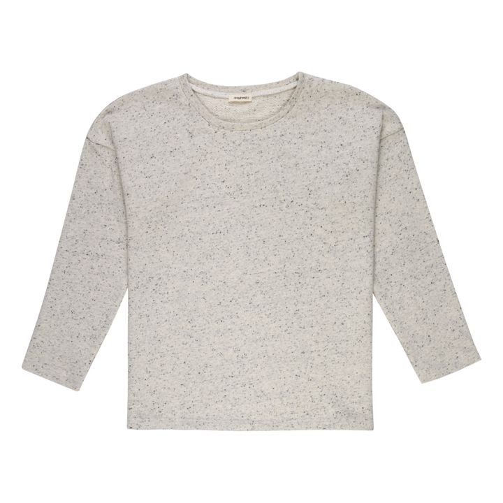 Eduardo Organic Cotton Flannel T-shirt - Adult Collection | Grigio chiné- Immagine del prodotto n°0