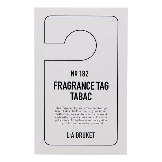 Etiquette parfumée Tabac 182