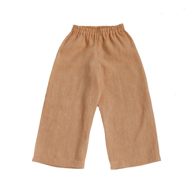 Linen Pants | Pfirsichfarben