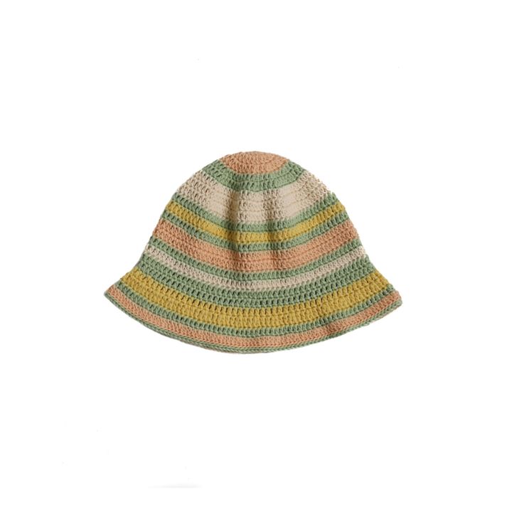 Adana Handmade Knit Hat | Pesca- Immagine del prodotto n°0