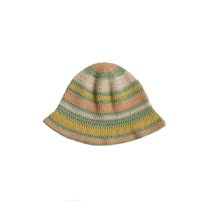 Chapeau Maille Fait Main Adana | Rose pêche- Image produit n°0