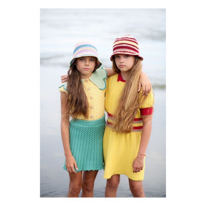 Chapeau Maille Fait Main Adana | Lilas- Image produit n°1