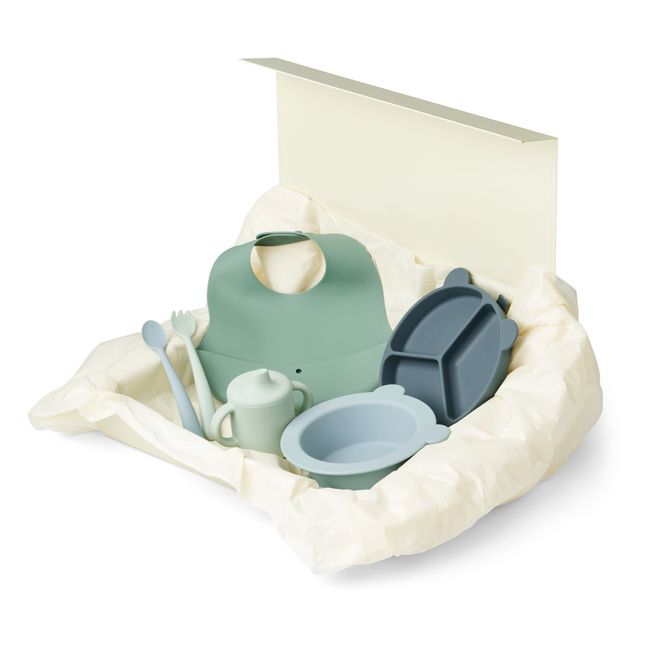 Stina Silicone Dinner Set | Mintgrün