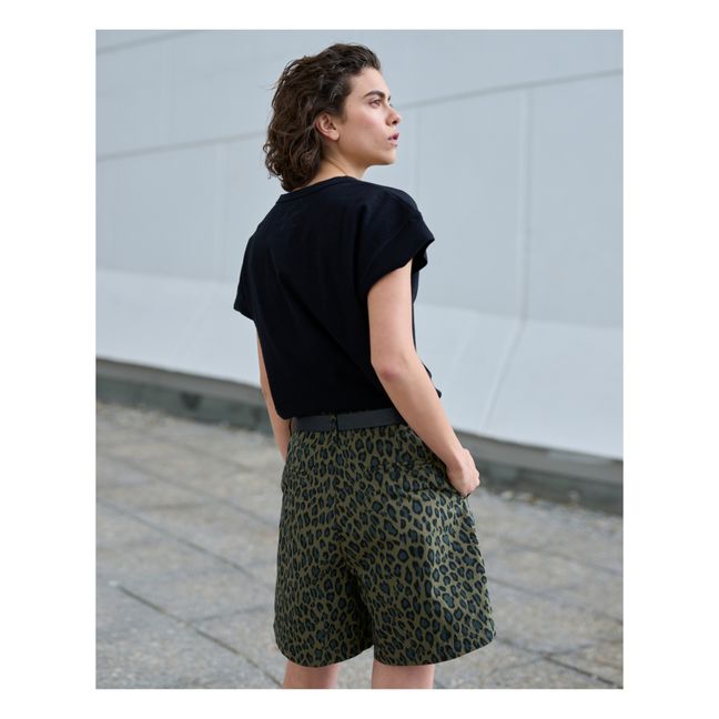 Short River Imprimé | Verde militare
