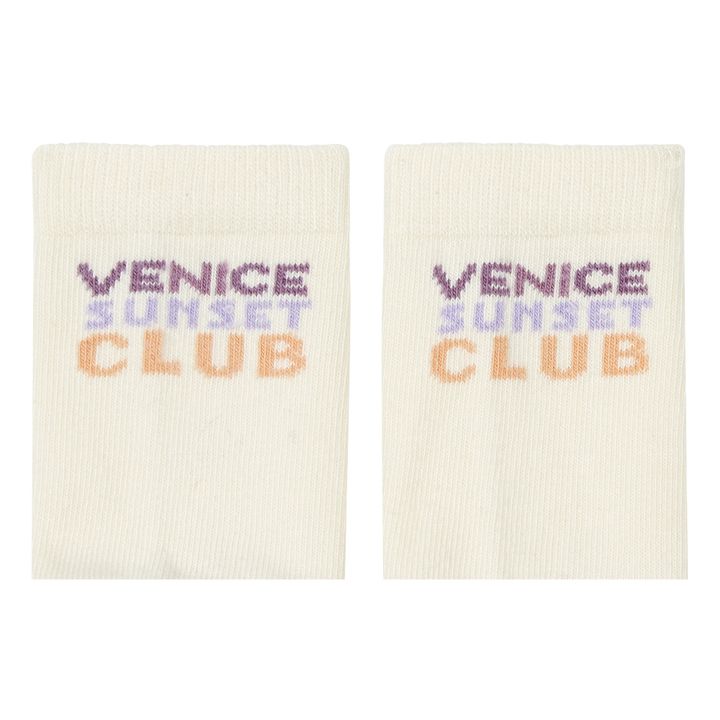 Shell Venice Socks - Set of 2 Pairs | Blanco Roto- Imagen del producto n°2