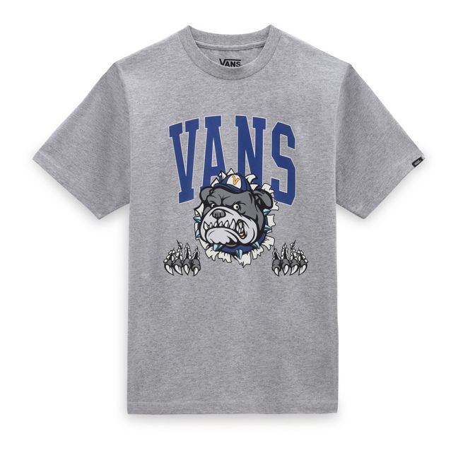 Varsity Bulldog T-Shirt | Gris Jaspeado