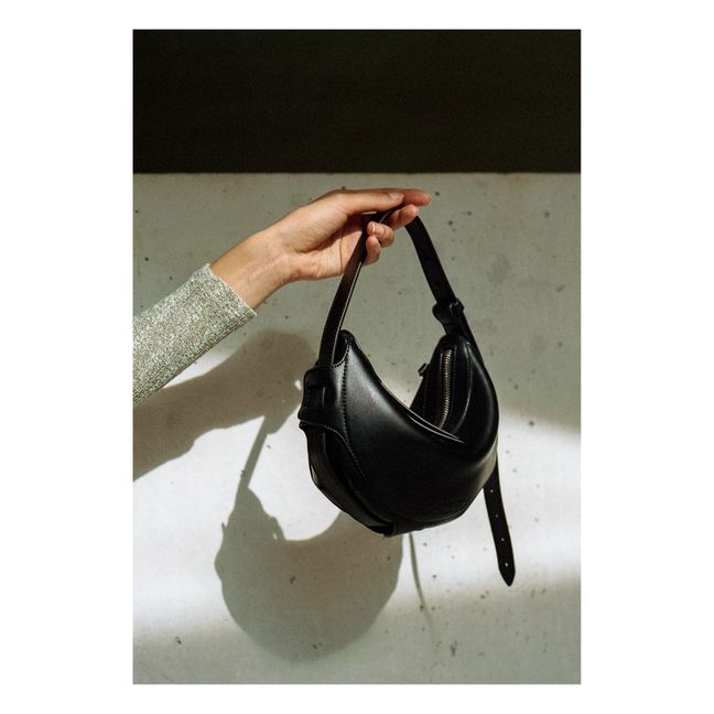 Sac Demi-Lune Noir | Noir