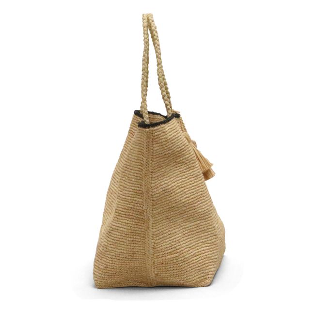 Cabas Rose Marie Grand | Naturel