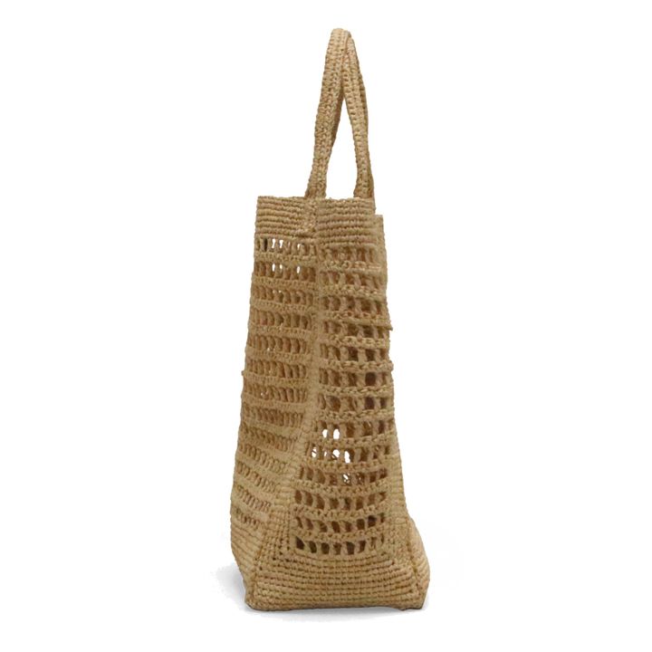 Annabelle Vertical Tote Bag | Naturale- Immagine del prodotto n°1