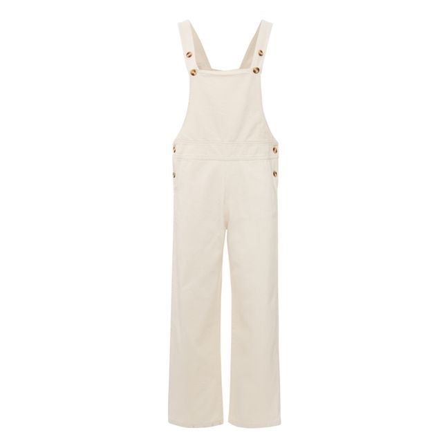Quetsche Denim Overalls - Women’s Collection  | Ecru