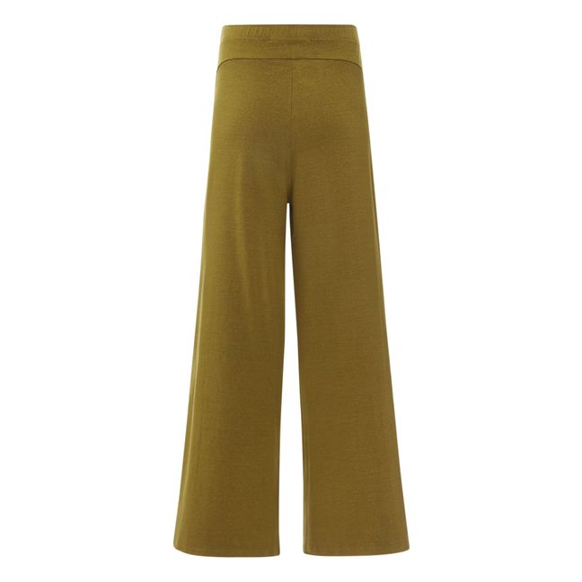 Pantalon Helie Coton Bio | Verde oliva