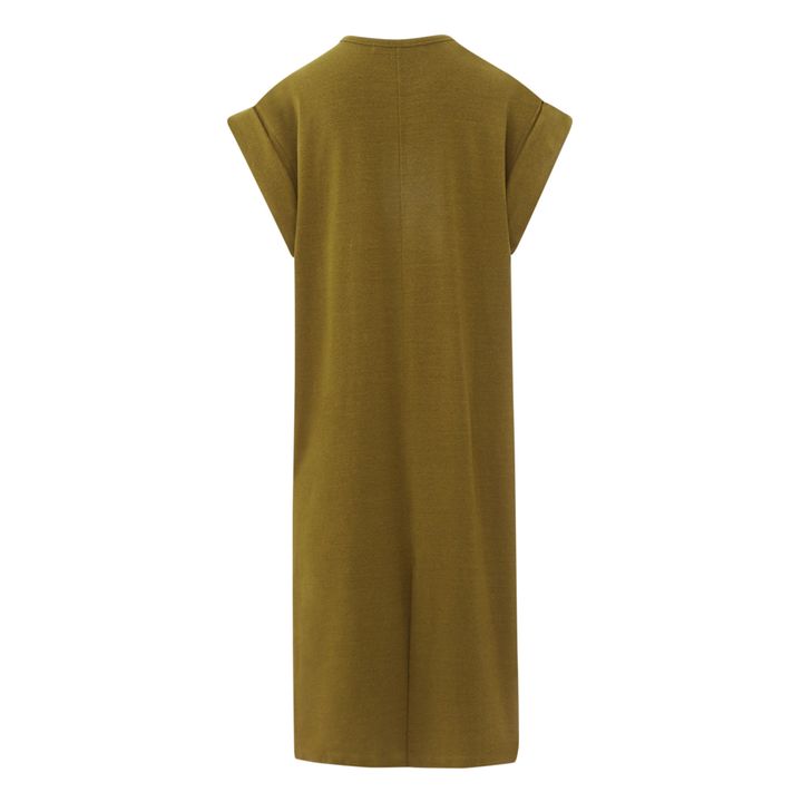 Kleid Heras Bio-Baumwolle | Grünolive- Produktbild Nr. 7