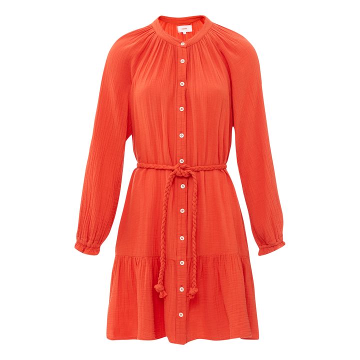 Xirena Rainey Cotton Gauze Dress Mandarin Smallable