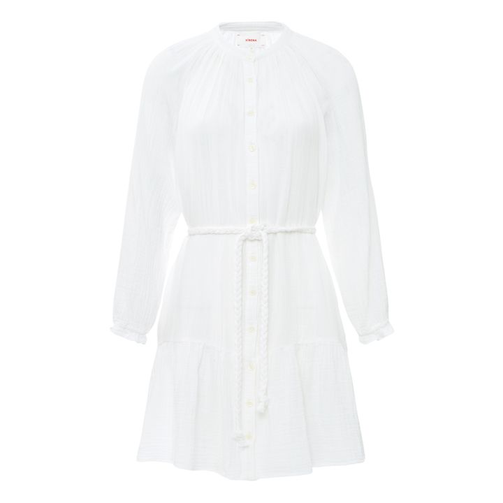 Xirena Rainey Cotton Gauze Dress White Smallable
