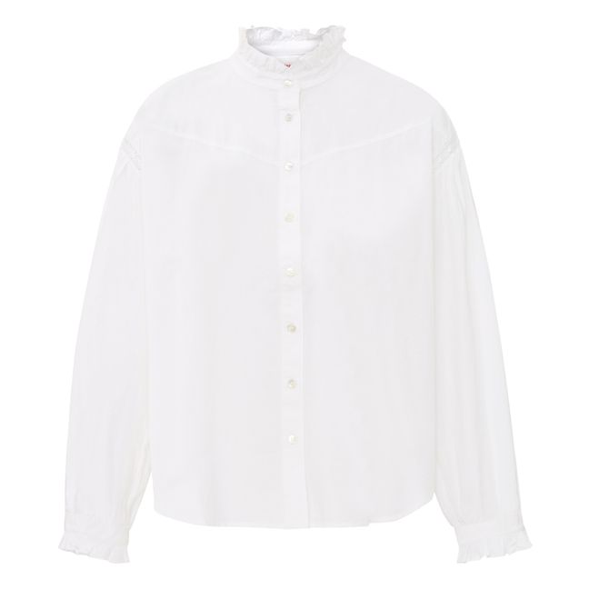 Chemise Colette | Weiß