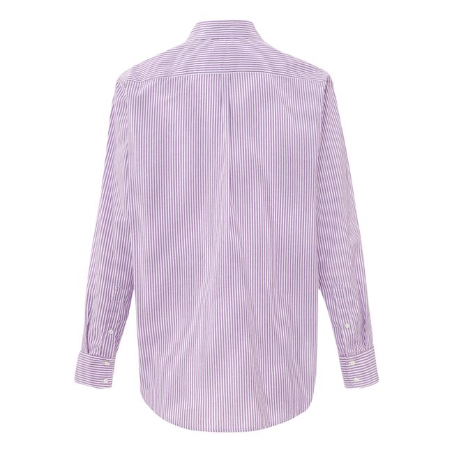 Amalfi Beau Striped Shirt | Violett