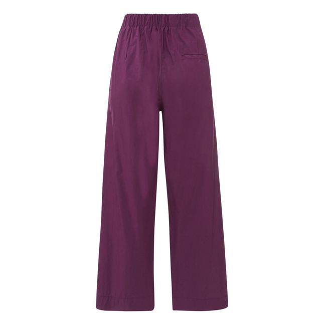 Penny Cotton Poplin Pants | Violeta