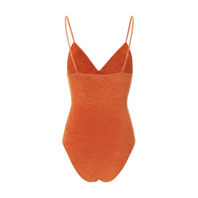 Mississippi Organic Cotton Terry Onesie | Orange