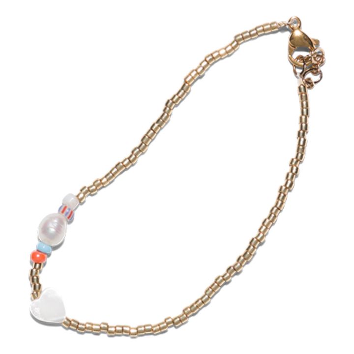 Hélène Heart Bracelet | Dorado- Imagen del producto n°0