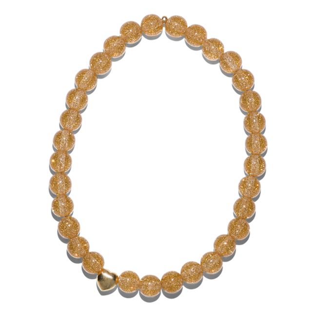 Maxi Heart Necklace | Dorado