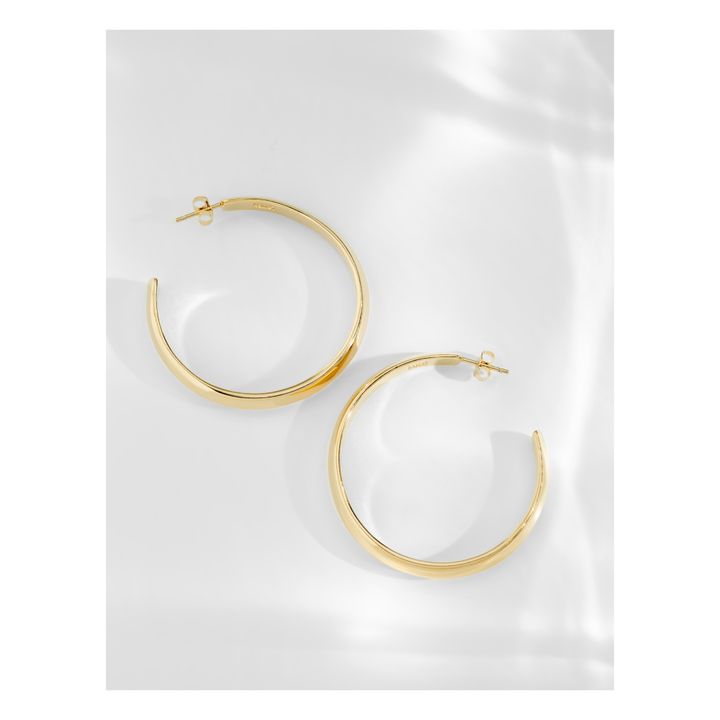 Air Large Hoops | Gold- Product image n°2