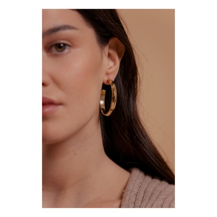 Air Large Hoops | Gold- Product image n°4