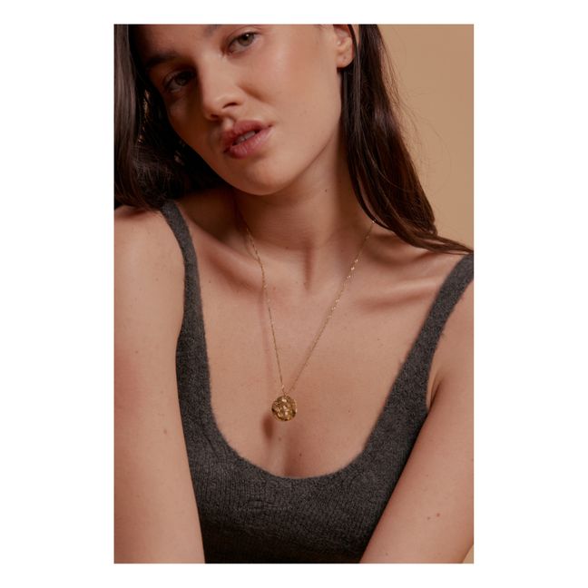 Pendentif Eau | Doré