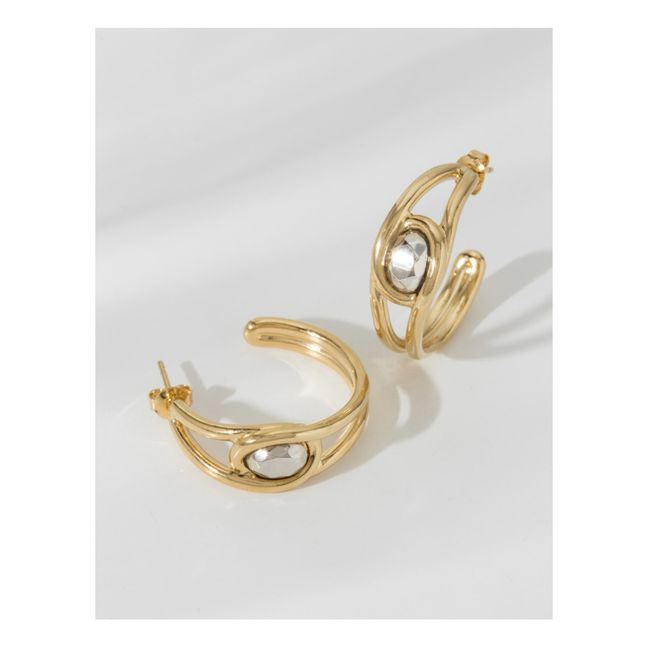 Marylin Large Hoops | Gold