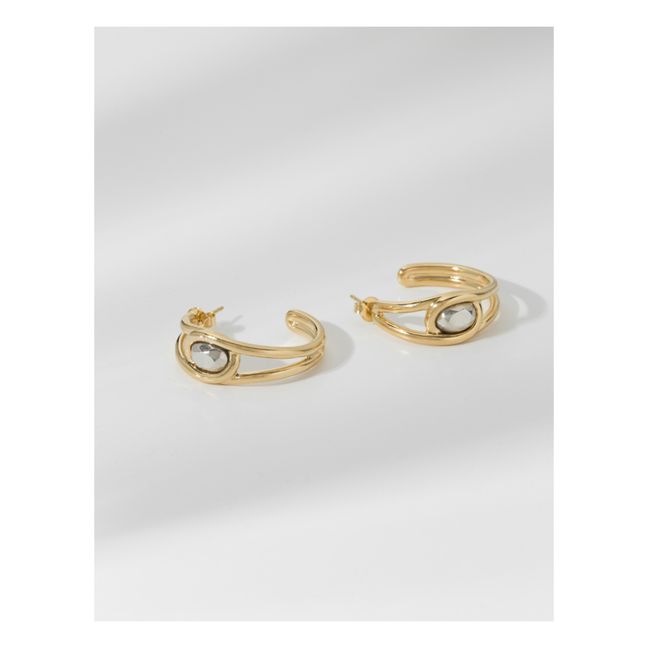 Marylin Large Hoops | Gold