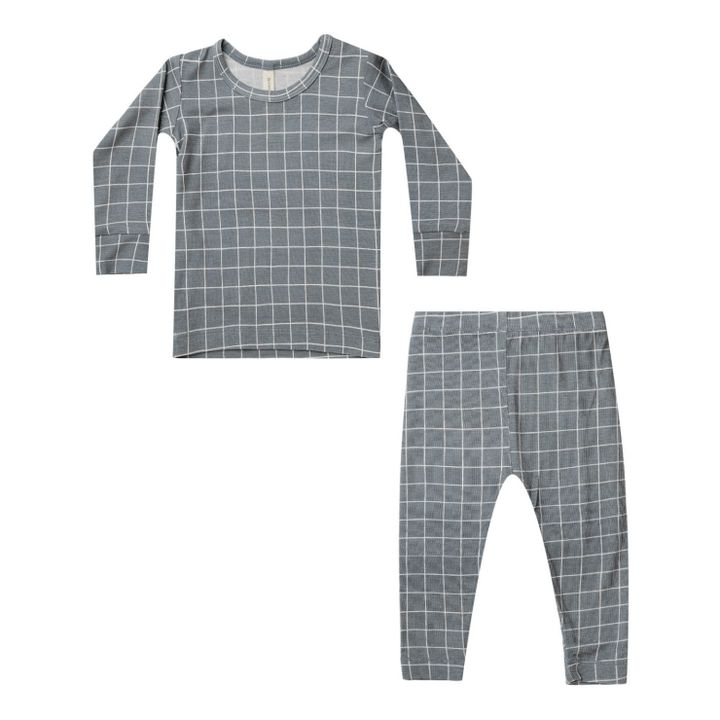 Pyjama à Carreaux | Gris- Image produit n°0