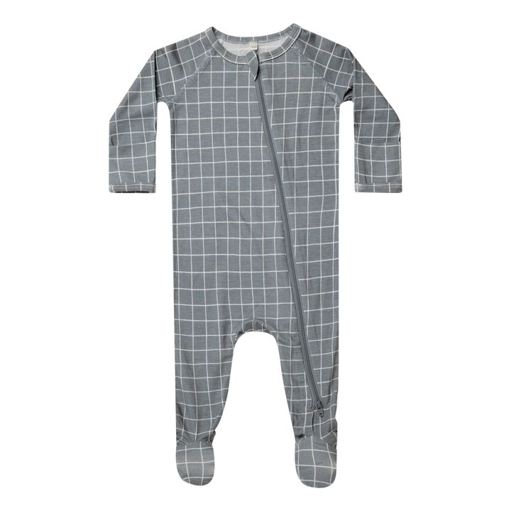 Pijama a cuadros | Gris- Imagen del producto n°0
