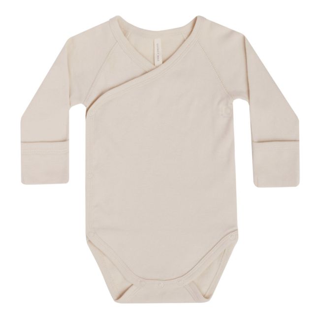 Organic Cotton Wrapover Bodysuit | Crudo