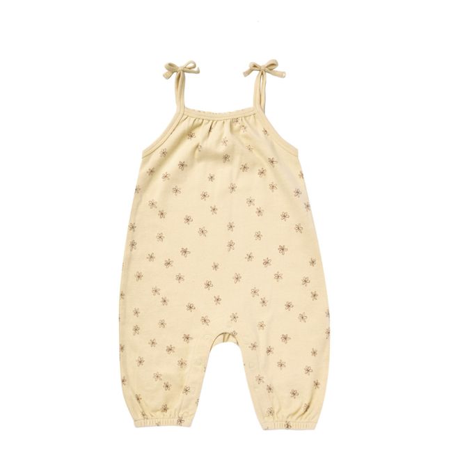 Combinaison Bretelles Coton Bio | Blasses Gelb