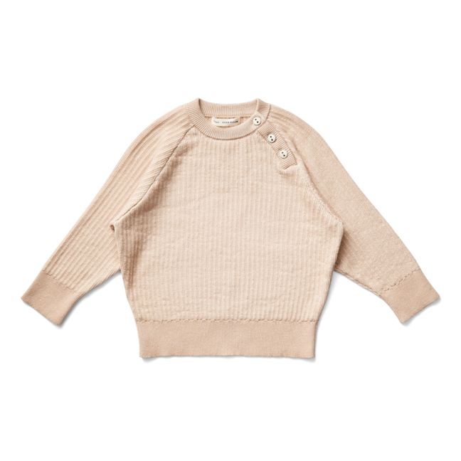 Pull Coton Bio Pima Lou | Rose pêche