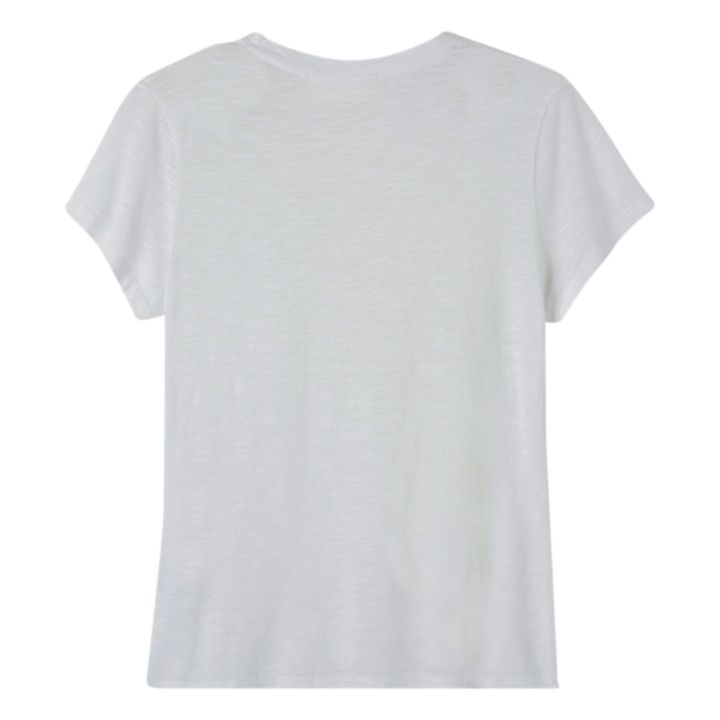 T-shirt Col U Jacksonville | Blanc- Image produit n°6