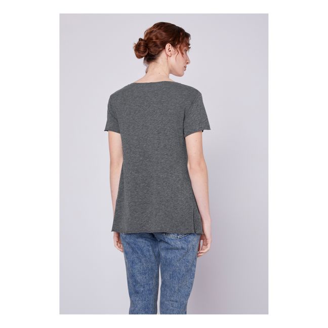 Jacksonville V-Neck T-shirt | Grigio antracite chino