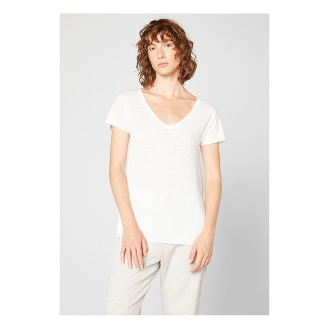 Jacksonville V-Neck T-shirt | Bianco