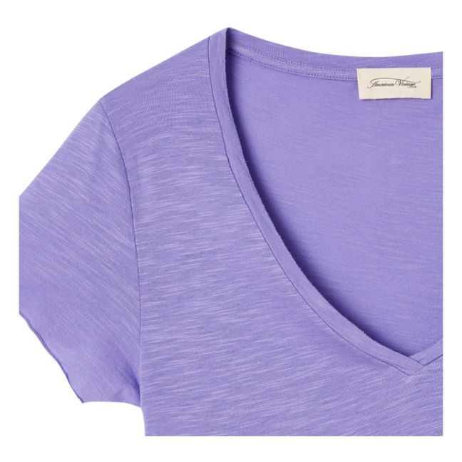 Jacksonville V-Neck T-Shirt | Violett