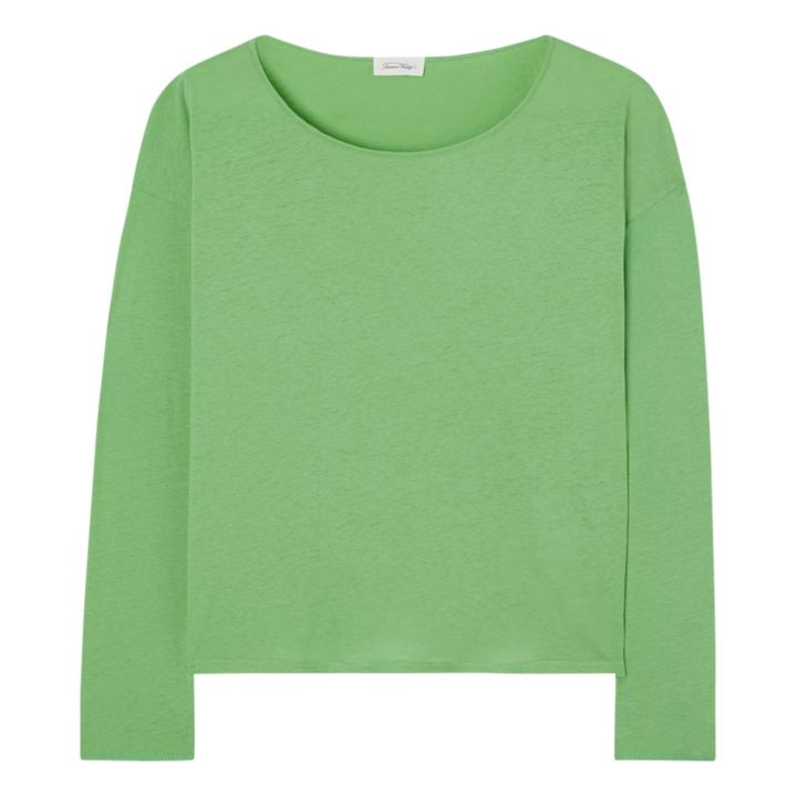 Aksun Long Sleeve Crew Neck T-Shirt | Verde- Imagen del producto n°0
