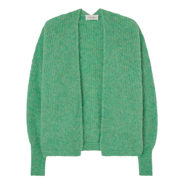 East Alpaca Wool Shawl Collar Cardigan | Verde- Imagen del producto n°0