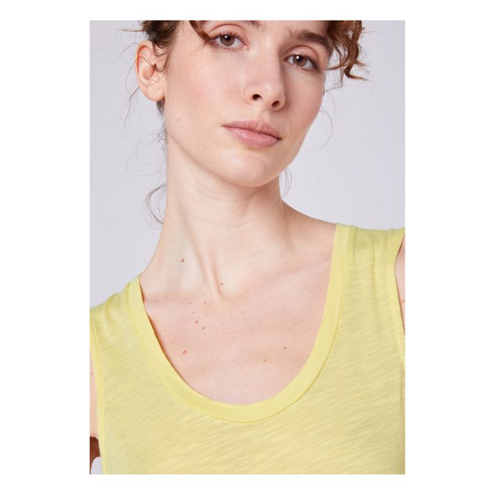 Jacksonville U-Neck Tank Top | Verde pistacho- Imagen del producto n°4