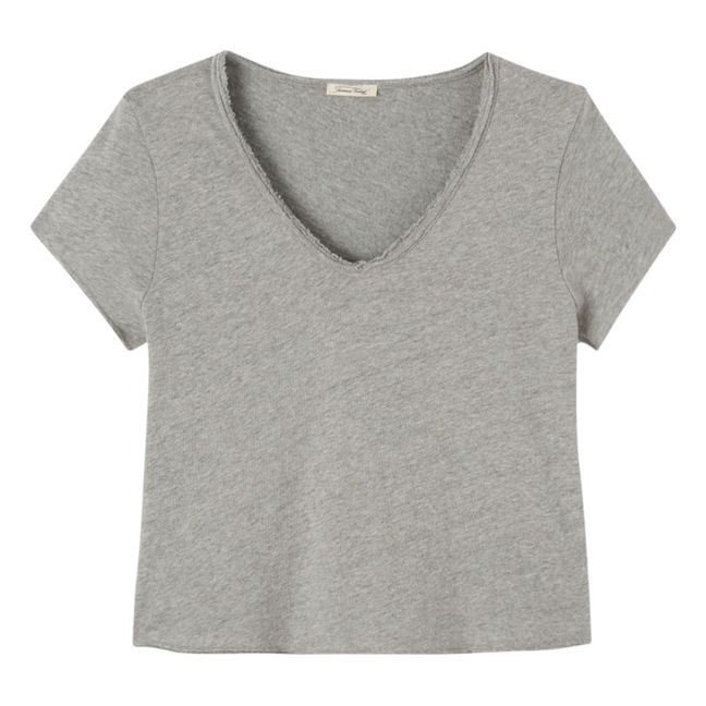 Sonoma V-Neck T-Shirt | Grigio chiné