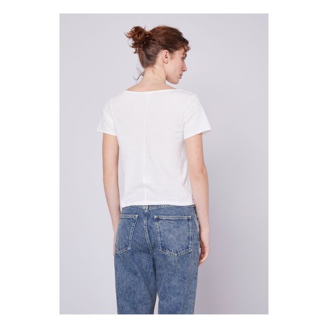 Aksun V-Neck T-Shirt | Bianco