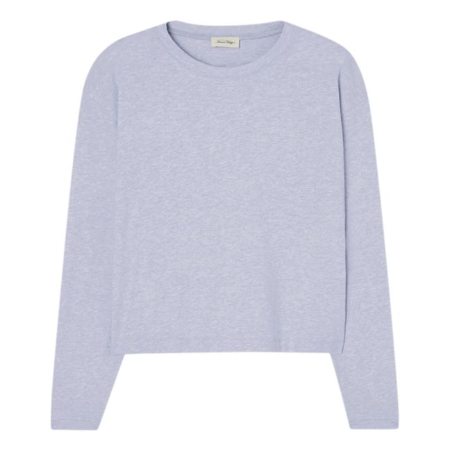 T-shirt Manches Longues Col Bateau Ypawood | Lavande