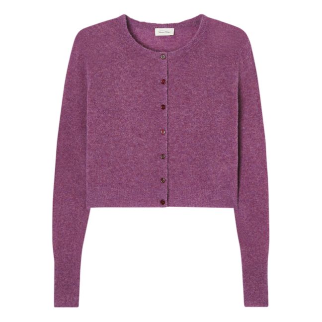 Razpark Wool Gilet | Dark purple